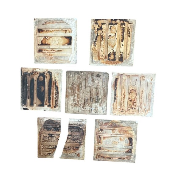 7 CIASA  Handmade Pottery Tiles  Hecho en Mexico, 4.5x4.5"  READ - Picture 4 of 4